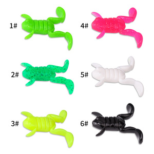 เหยื่อตกปลาแบบนิ่ม XY-628 รูปทรงกบ น้ำหนัก 4 กรัม 10 กรัม เหยื่อผิวน้ำ สำหรับตกปลาชะโด ปลากะพงขาว ปลากะพงดำ ปลากะพงทะเล ปลาแมนดาริน - Product Image 1