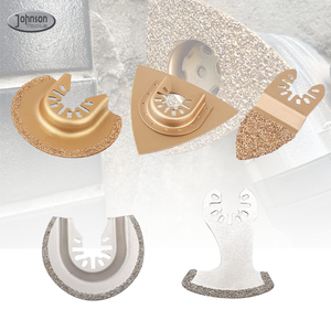Eficiente Instalación rápida para el hogar DIY y tiendas Hojas de sierra multifuncionales Carburo y Diamante Perfecto para hormigón, azulejos - Product Image 1