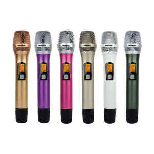 Micrófono inalámbrico UHF profesional M50 Veida KTV Entertainment para karaoke, ideal para cantar en clubes y salas de karaoke. - Product Image 2