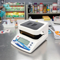 Nouveau compteur d'humidité du sol numérique balance d'analyseur d'humidité halogène pour laboratoire chimique analyseur de teneur en eau de haute précision