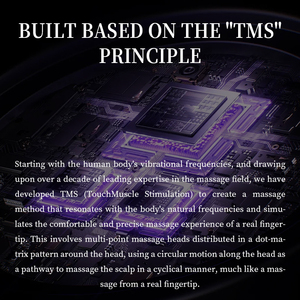 <span class=keywords><strong>TMS</strong></span>-Technologie Mehrpunkt-Kopfhautkamm mit simulierten Fingerspitzen - Product Image 5