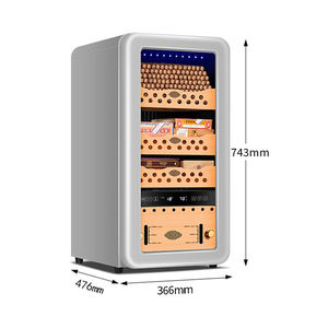 कस्टम थोक कंप्रेसर सिगार ह्यूमिडोर कैबिनेट 200ct इलेक्ट्रॉनिक सिगार बार के लिए - Product Image 2