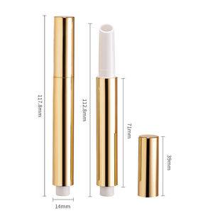 1.8g Gold Push-Up Empty Tube for Lipstick Lip Balm Blush Stick Customizable Cosmetic Packaging - Product Image 2
