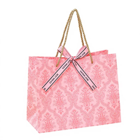 Sac en papier doré élégant, sac fourre-tout vert olive sophistiqué, ruban décoratif porte-bonheur, porte-cadeau luxueux