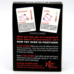 <span class=keywords><strong>Jeu</strong></span> de position de Couple de Poker sale, cartes à jouer de Poker sexuel pour adultes - Product Image 3