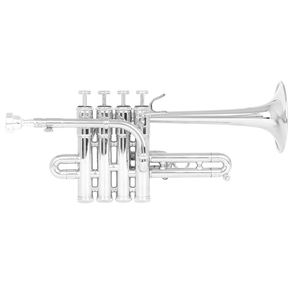 Instrument à vent professionnel SLADE OEM, <span class=keywords><strong>trompette</strong></span> <span class=keywords><strong>soprano</strong></span> piccolo SLADE à 4 clés, accord Bb, variable, avec étui - Product Image 4