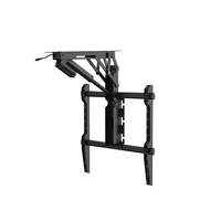 Support de télévision de table incurvé 85 pouces pour téléviseurs 65 pouces, audio-vidéo domestique et accessoires VIP RV, TV relevable