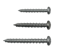 Jeu d'outils de visserie pour béton en acier japonais de haute qualité Yamahiro VISCON à triple filetage, tête plate, revêtement sans chrome