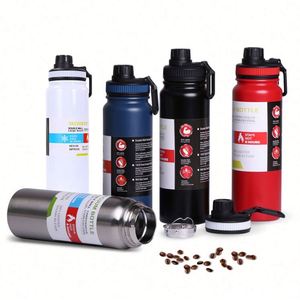 Termo Deportivo Aislado de Gran Capacidad con Logotipo Personalizado, Botella de Vacío de Doble Pared, Taza Térmica de Viaje de Acero Inoxidable - Product Image 2