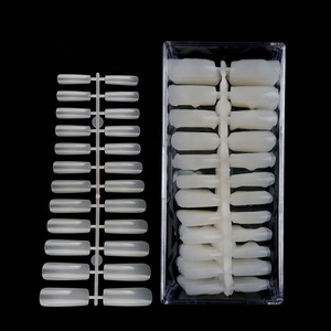 Venta al por mayor, <span class=keywords><strong>transparente</strong></span> y natural, 504 unids/caja, <span class=keywords><strong>manicura</strong></span> alargada, todos los esmaltes de uñas - Product Image 5