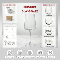 Verre à vin en cristal personnalisé de luxe, design texturé, verres à vin pour cadeaux de mariage