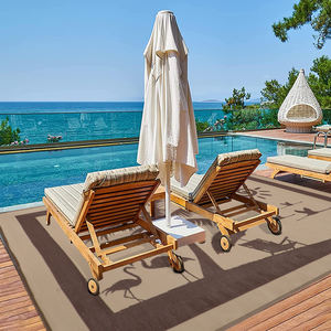 Tapis d'extérieur tissé réversible antidérapant résistant aux intempéries en PP, à poils longs, avec boucles aux coins, pour <span class=keywords><strong>voyage</strong></span> et prière - Product Image 4