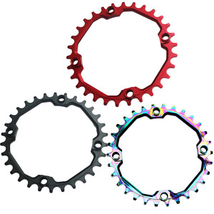 Disque de manivelle de vélo fabriqué CNC 30T 104BCD pignon à vitesse unique VTT alliage d'aluminium <span class=keywords><strong>roue</strong></span> à chaîne positive et négative - Product Image 1