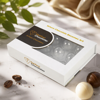 Boîte cadeau de luxe personnalisée avec logo en feuille d'or, faite à la main, en carton rigide magnétique recyclable, de qualité alimentaire, pour bougies, avec fenêtre