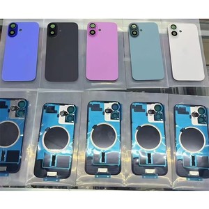 กระจกหลังแกะสลักเย็นพร้อมเลนส์กล้องแผ่นโลหะกระจกและแหวนแม่เหล็กสำหรับ iPhone <span class=keywords><strong>14</strong></span> 15 16 17 <span class=keywords><strong>Plus</strong></span> Pro MAX กระจกด้านหลัง - Product Image 6