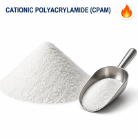 Agent de déshydratation des boues d'eaux usées, polyacrylamide cationique PAM, poudre chimique, pureté 99%, marque Zhendong, pour les eaux usées