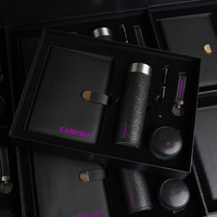 Ensemble cadeau d'entreprise personnalisé CARDSILK avec logo pour les cadeaux des employés, les cadeaux de salons professionnels et les événements de branding d'entreprise, souvenir cadeau