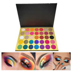 Beauty <strong>Cosmetics</strong> NEW Product <strong>China</strong> <strong>Suppliers</strong> Factory Directly Face Makeup No Brand 35 Color Eyeshadow Palette - Product Image 3