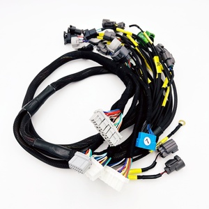Fabrika Özel Üretim Su Geçirmez Konnektörlü Araç Kablo Demeti Montajı Otomotiv Motor Kablo Demeti - Product Image 2
