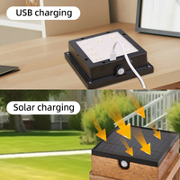 Lanterne solaire pour extérieur rechargeable, panneau solaire LED, pièces solaires pour lanternes suspendues d'extérieur