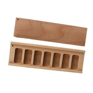 กล่องยาแบบเลื่อนรายสัปดาห์ รุ่นใหม่ กล่องเก็บยาไม้ 7 วัน - Product Image 1