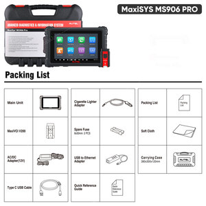 MaxiSYS MS906 PRO Tool With Code Professional Full System Vehicle 906PRO OBD2 Tool - Product Image 6