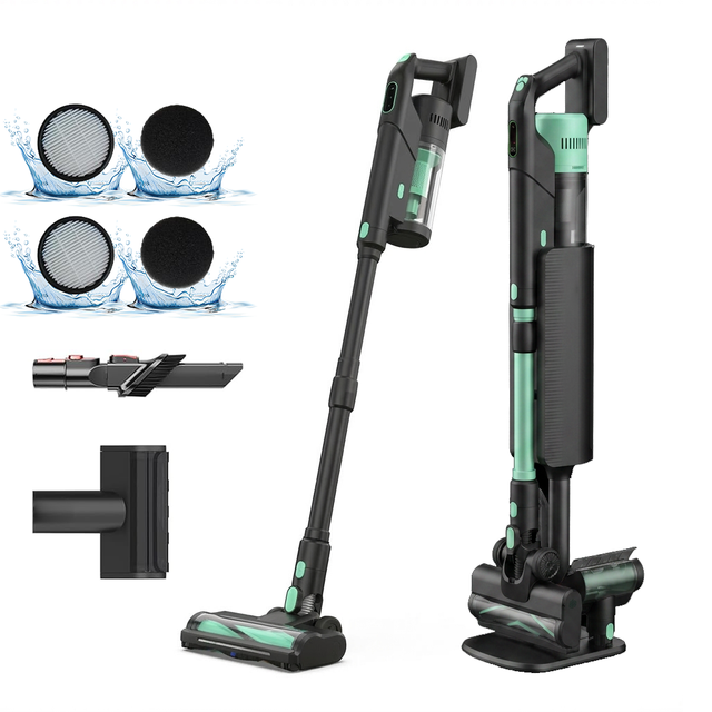 High Quality Brushless Cordless Stick Cyclone Upright Handheld Vacuum Cleaner Dry Bag Lightweight HEPA Filter ROHS Certified