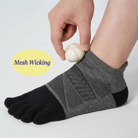 Chaussettes de course à cinq doigts pour hommes et femmes, respirantes, anti-ampoules, pour la gym et la randonnée – Meilleures ventes