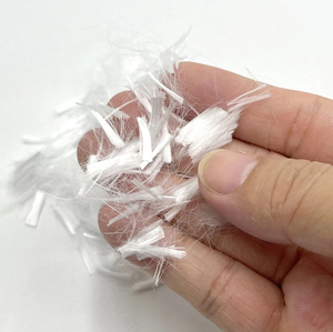 폴리텍스 보강 건축 표면재 고강도 고탄성 스테이플 생폴리에스터 섬유 콘크리트 강화 균열 저항성 - Product Image 3