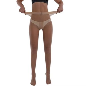 Collants OEM pour femmes 10D 20D en nylon ultra-transparent, à entrejambe en T, sans couture, amincissants, anti-accroc, très élastiques, doux et respectueux de la peau - Product Image 3