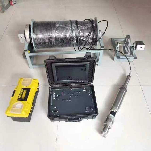 ANBIT-200S 360-degree Panorama 73mm Dual Camera 100m-1500m Deep Good Price Underwater Well Borehole Inspection Camera