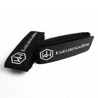 Courroie de câble en nylon adhésive réutilisable de Offres Spéciales attache de câble de crochet et de boucle de taille personnalisée pour des vêtements de sacs de chaussures