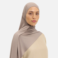 Nouvelle Collection 2026 Hijab en Jersey de Bambou avec Logo Personnalisé Imprimé OEM ODM pour la Mode Féminine Musulmane