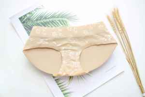 Phụ nữ đào hip định hình mid-eo lụa quần lót traceless thoáng khí sexy phong cách Full-hip công ty kiểm soát thoải mái Tops XS - Product Image 3