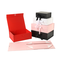 Kotak Hadiah Premium untuk Pengiring Pengantin, Dapat Digunakan Kembali, Kokoh, Ramah Lingkungan, Set Bingkai Foto, Bahan Daur Ulang, Lapisan Spons, Penutup Magnetik Mewah