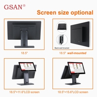 Terminal Punto de Venta Todo en Uno OEM de 18.5'' con Pantalla Táctil, Caja Registradora para Restaurantes con Sistema Windows