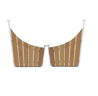Fixations flexibles en acier inoxydable AiSi 316 matériel bateau escalier échelle plate-forme vente