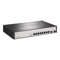 Switch POE TP-LINK TL-SH2210PEF con 8 Puertos Gigabit PoE+, Uplink de 10 Gigabit, Puertos SFP+ de 20k, Gestión Remota en la Nube, Monitoreo VLAN, AP