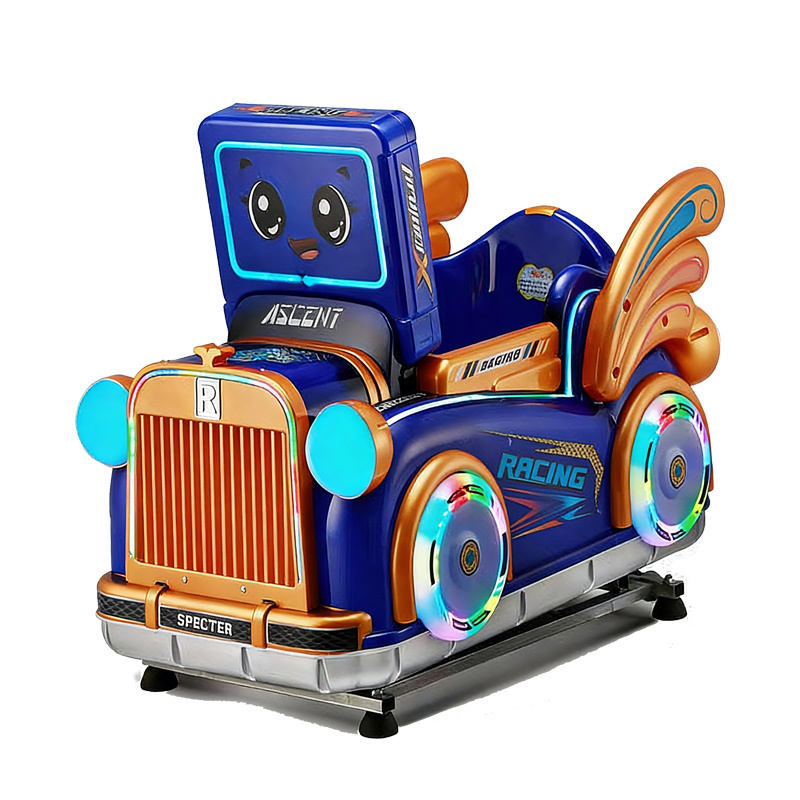 Wonderful Kiddie Ride Coin Operated Swing Ride on Toy Electric 