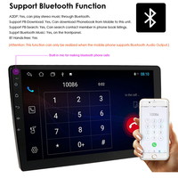 Meilleur 9 pouces 2 Din Auto Audio lecteur stéréo de voiture Android écran multimédia avec Carplay Bluetooth pour SsangYong Tivoli 2019 ~ 2021