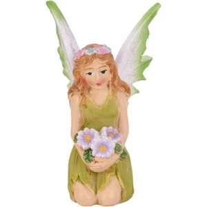 Polyresin bức tượng cổ tích vườn Kit ngôi nhà cổ tích bức tượng trang trí ngoài trời - Product Image 4