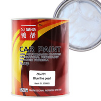 Peinture automobile haute brillance, finition ultra fine, perle métallique, peinture de base pour voiture, polyuréthane acrylique, peinture de finition automobile