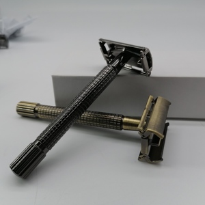 Tùy Chỉnh Chrome Dao Cạo Đôi Cạnh Dao Cạo Không Chất Thải Kim Loại Xử Lý Dao Cạo - Product Image 5