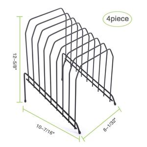 Fashional desktop dell'organizzatore di immagazzinaggio filo di metallo di arte del ferro rivista <span class=keywords><strong>lettera</strong></span> rack holder - Product Image 3
