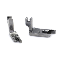 Pied presseur pour ourlets roulés, pied presseur pour machine à point droit, pour ourlets et poignets, accessoire de machine à coudre