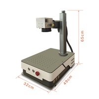 Machine de gravure laser pour découpe or et argent 20W Raycus 100x100mm CNC 3D DXF/BMP/AI Scanner Sino Galvo RC1001 Prix Compétitif