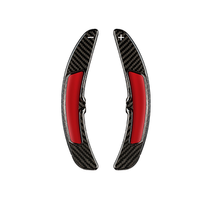 T-carbon voiture direction auto palettes de changement de vitesse pour 911 997 996 Panamera Cayenne volant palettes de changement de vitesse - Product Image 1