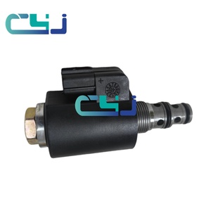 โซลินอยด์วาล์วหยุดคุณภาพสูง KWE6K-22 G24D16B 24V รุ่น 38553-61040 สำหรับรถขุด SK200 อะไหล่เครื่องจักรก่อสร้าง - Product Image 4