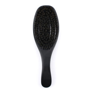 <span class=keywords><strong>Brosse</strong></span> à <span class=keywords><strong>barbe</strong></span> pour homme en bois incurvée avec logo personnalisé, poils de <span class=keywords><strong>sanglier</strong></span> et nylon mélangés, douce, moyenne et dure, pour démêler les cheveux - Product Image 6
