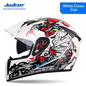 Casco Elettrico Jiekai per <span class=keywords><strong>Moto</strong></span>, Unisex, Integrale, Elegante, Adatto a Tutte le Stagioni, per Corse in <span class=keywords><strong>Moto</strong></span> e Pendolarismo, Sicurezza, Esportazione - Product Image 2